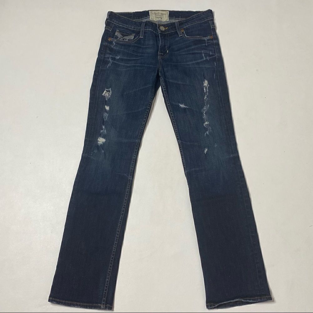 Big Star | Nina Straight Leg Distressed Jeans